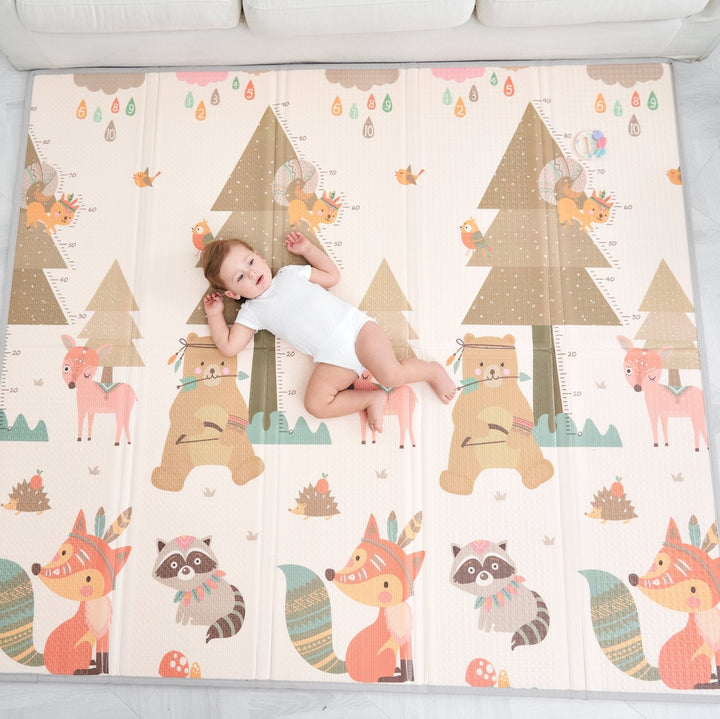 Tapis de Jeu en mousse, épais et pliable - Superbe Bébé#couleur_indians