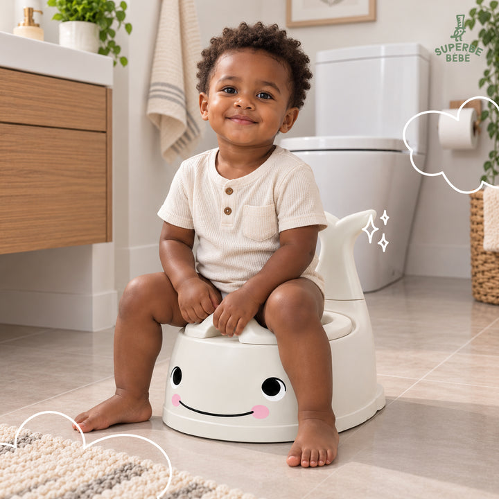 Pot bébé d'apprentissage de la propreté WHALINOU#couleur_grey