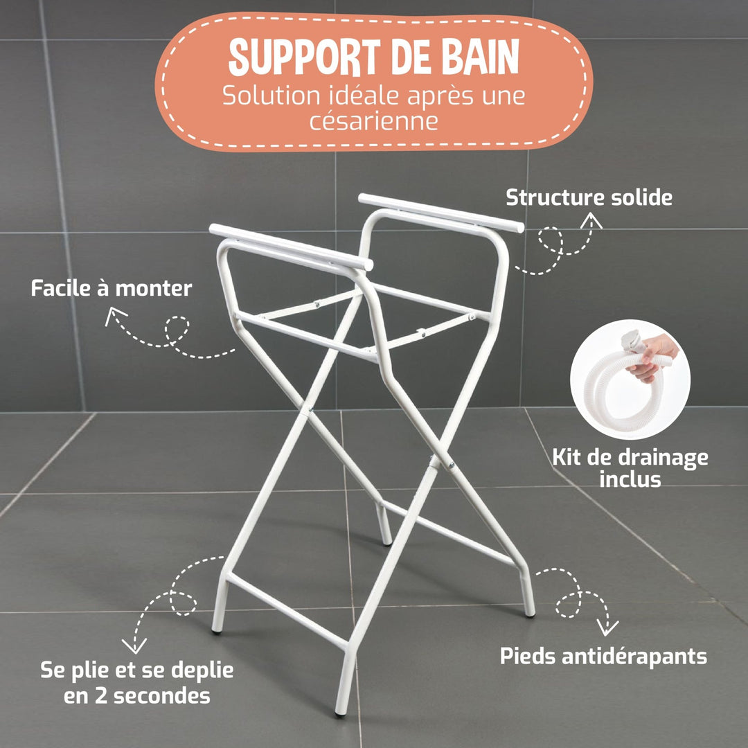 Baignoire LEAF avec support