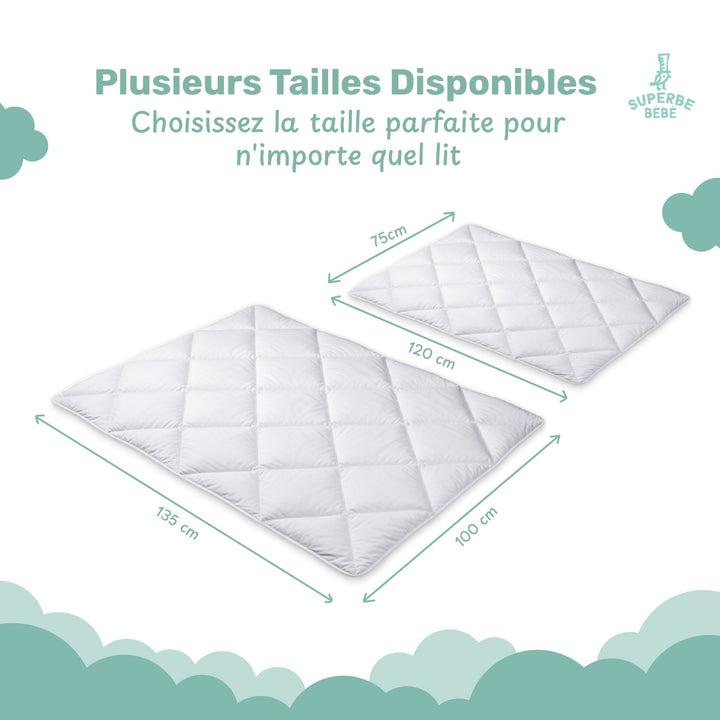Couette confortable pour Bébés et Enfants
