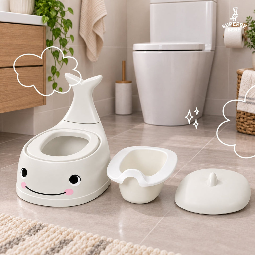 Pot bébé d'apprentissage de la propreté WHALINOU#couleur_grey