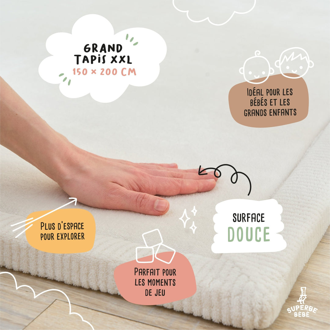Tapis COCOON PLUS#couleur_white