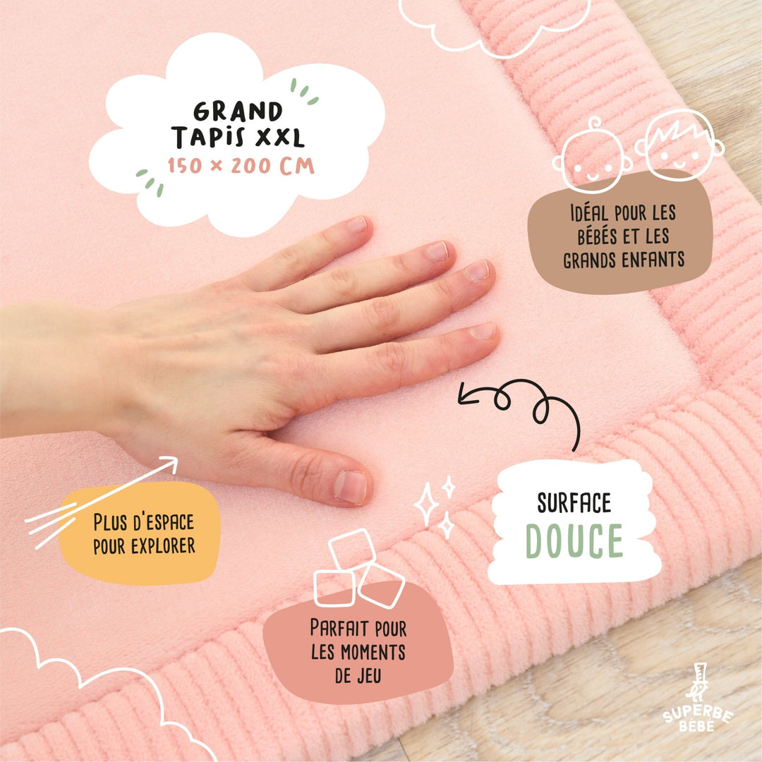 Tapis COCOON PLUS#couleur_pink