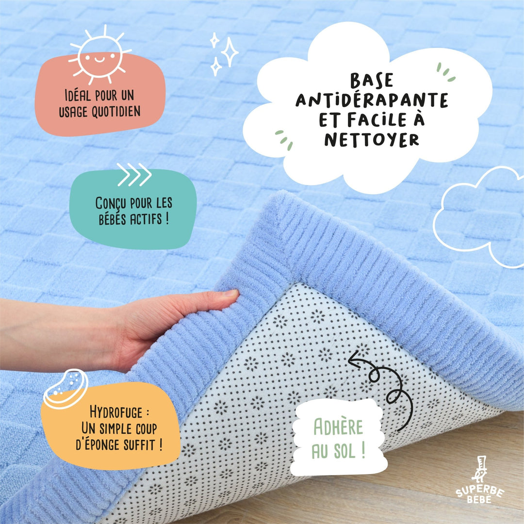 Tapis COCOON PLUS#couleur_blue