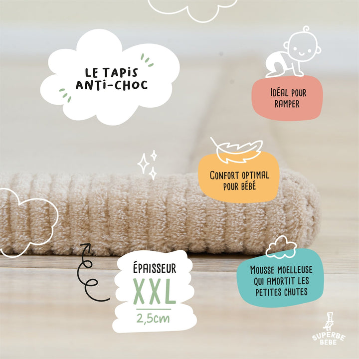 Tapis COCOON PLUS#couleur_beige