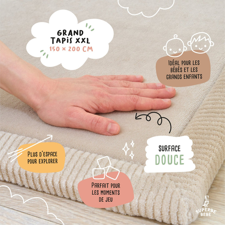 Tapis COCOON PLUS#couleur_beige