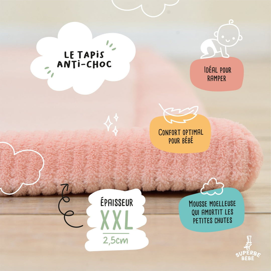 Tapis COCOON PLUS#couleur_pink