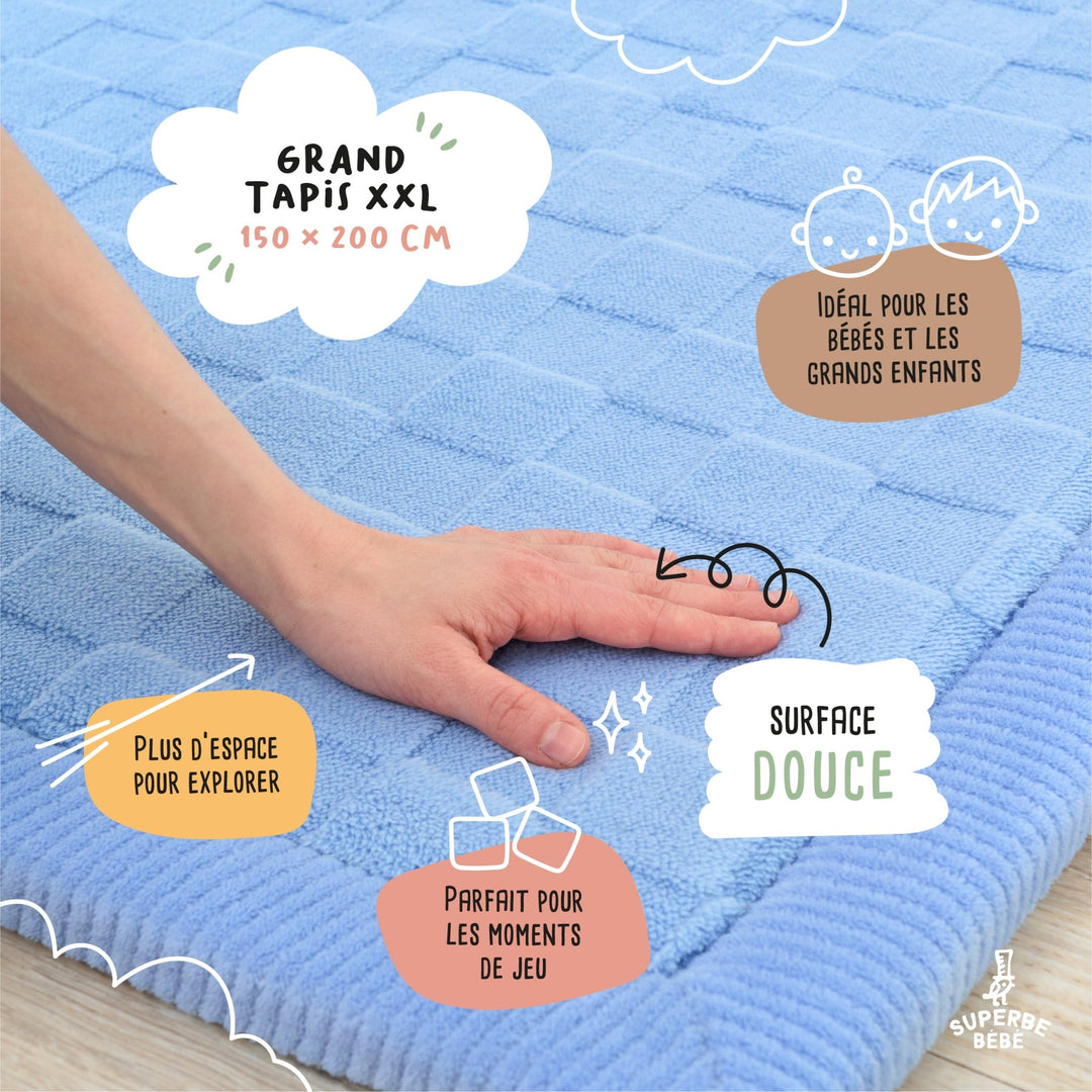 Tapis COCOON PLUS#couleur_blue