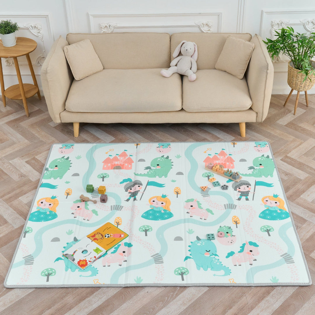 Tapis de Jeu en mousse, épais et pliable - Superbe Bébé#couleur_castle