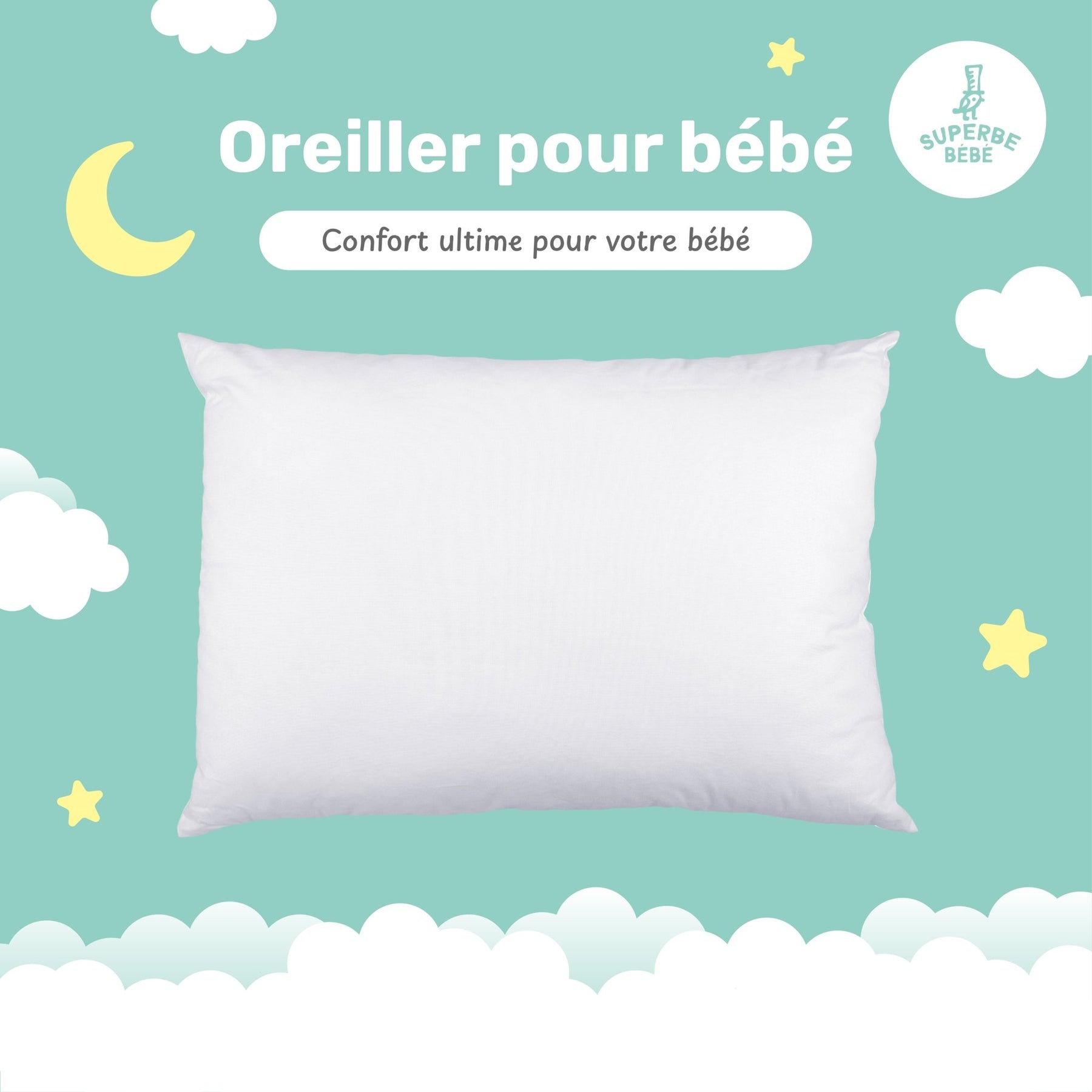 Oreiller enfant : l'importance de choisir le meilleur modèle - Apibébé©