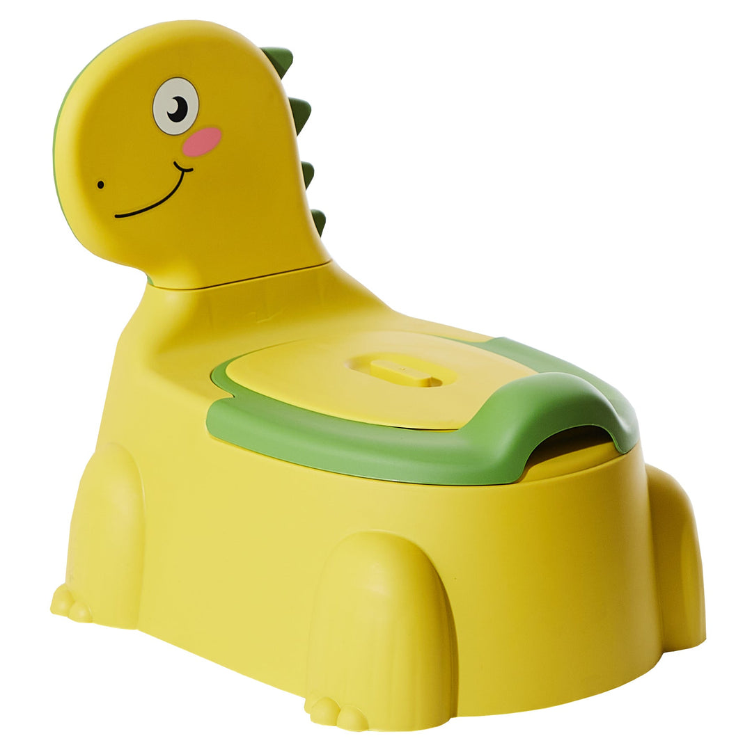 Pot bébé d'apprentissage de la propreté - DINO#couleur_jaune